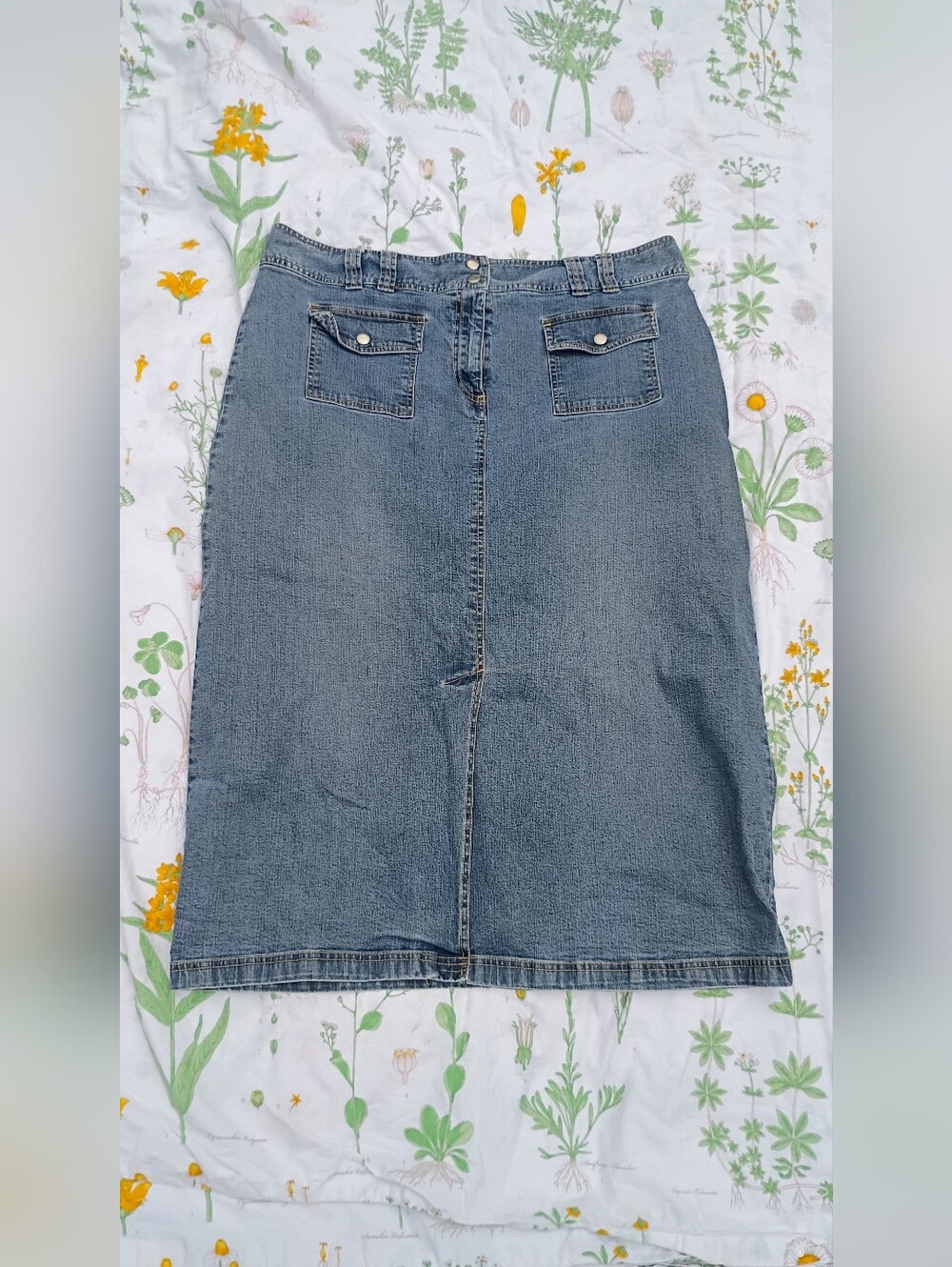 Style and Co Woman Denim Skirt size 16w